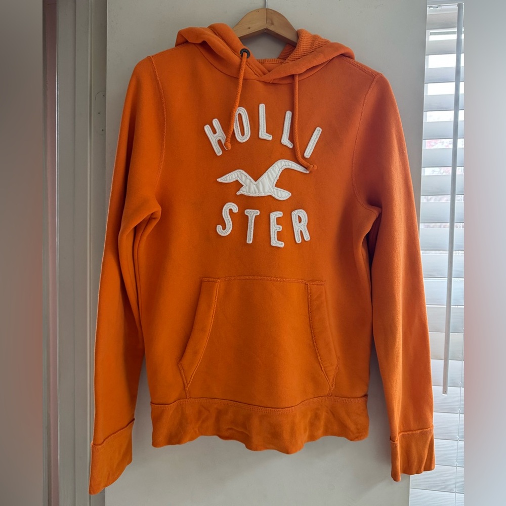 Hollister Vibrant Orange Pullover